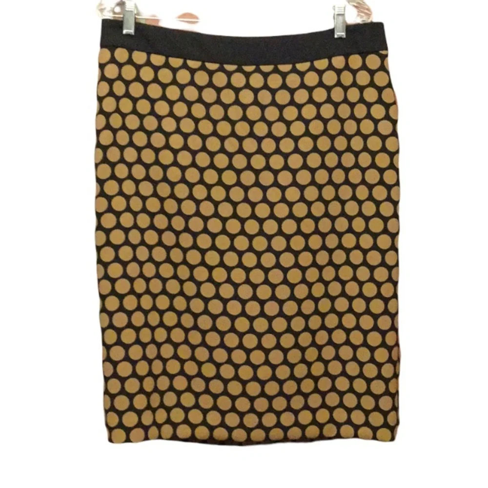 Talbots polka dot skirt size 14 new career wear
